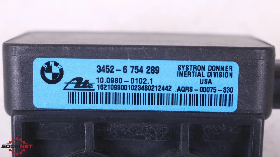 BMW E46 Z3 M3 Yaw Rate Speed Sensor DSC ABS 34526754289 OEM Foto 3 de 4