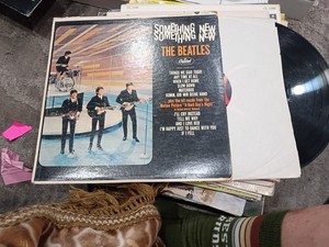 The Beatles Something New LP Vinyl Capitol Rock T 2108 CL 1160 Black