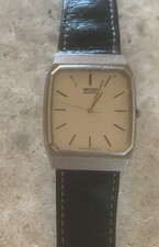 Vintage Seiko Slim Tank Watch Japan Quartz Men’s de septembre 1981