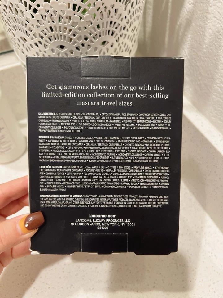 LANCOME 3-Pc Glam Lashes On The Go Mascara Gift Set 3 Piece Travel Size Set - Image 2 of 4