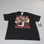 Vintage WCW NWO Shirt Boys Youth XL Black Wrestling Delta 1999 New World Order