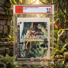 Uncharted: Drake's Fortune • PSA 9.8 A+ • 1a stampa • PlayStation 3