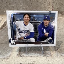 Topps Update 2025 Veteran Combos Shohei Ohtani Roki Sasaki #US269 Dodgers Card