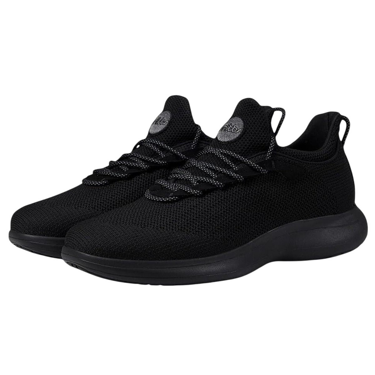 Snibbs Orbit Sneakers Men\'s US Size 9.5 Charcoal Gym CrossFit Orbit Slip-On Eclipse Black | Lightweight & Slip Resistant  main image 3