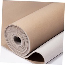 Auto Headliner Fabric Mesh Type with Foam Backing - Tube 74" L  60" W Brown