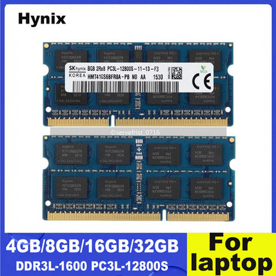 Hynix 4/8/16/32GB DDR3L-1600 PC3L-12800S 204Pin SO-DIMM Laptop Speicher lot