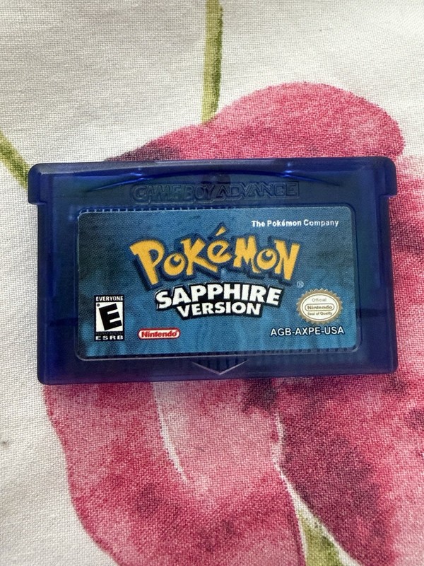 Pokémon Sapphire Version Nintendo Game Boy Advance US