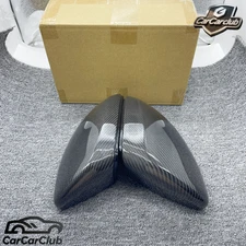Carbon Side Mirror Cover Cap  Fits For Mercedes Benz W205 W213 W222