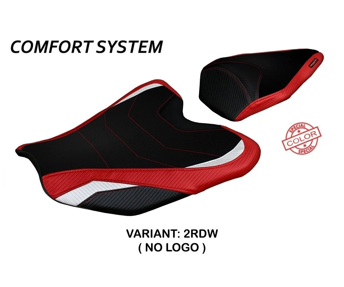 Seat cover Pedara SColor Comfort Sys Red-White TPZ HONDA CBR 1000 RR 2020 2021