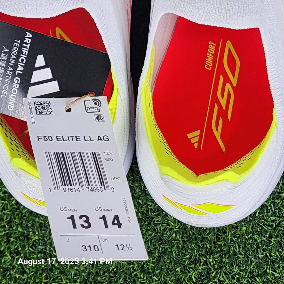 adidas アディダス F50+ FG 28cm adidas アディダス F50+ FG(レッド×ブラック×ゴールド) NIQ90