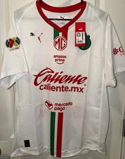 PUMA Club Deportivo Guadalajara Chivas Soccer Jersey White Size S- Player issue