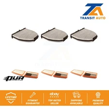 Air Cabin Filters (6 Total) Kit For 2011-2013 Mercedes-Benz E350 3.0L KFL-101132