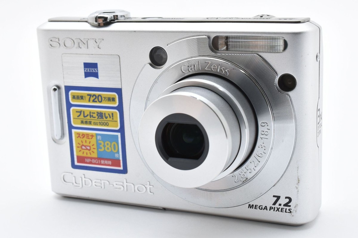 SONY ソニー デジタルカメラ Cyber-shot DSC-W35 Sony Cyber-shot DSC-W35 7.2MP Digital Camera - Silver for