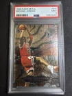 1996-97 FLEER METAL METAL SHREDDERS MICHAEL JORDAN #241 PSA 9 MINT TOUGH 🐐