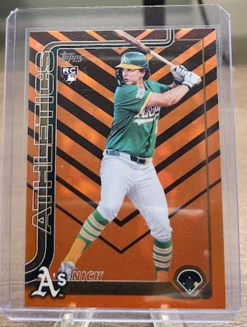 2025 Topps Update Series - Nick Kurtz #US201 Holiday (RC)