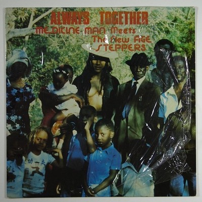 New Age Steppers - Medicine Man Meets The New Age Steppers (12'', Single) (Very G