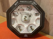 Reutter Disney Vintage Mickey Mouse Mini Tea Set with Original Box Germany