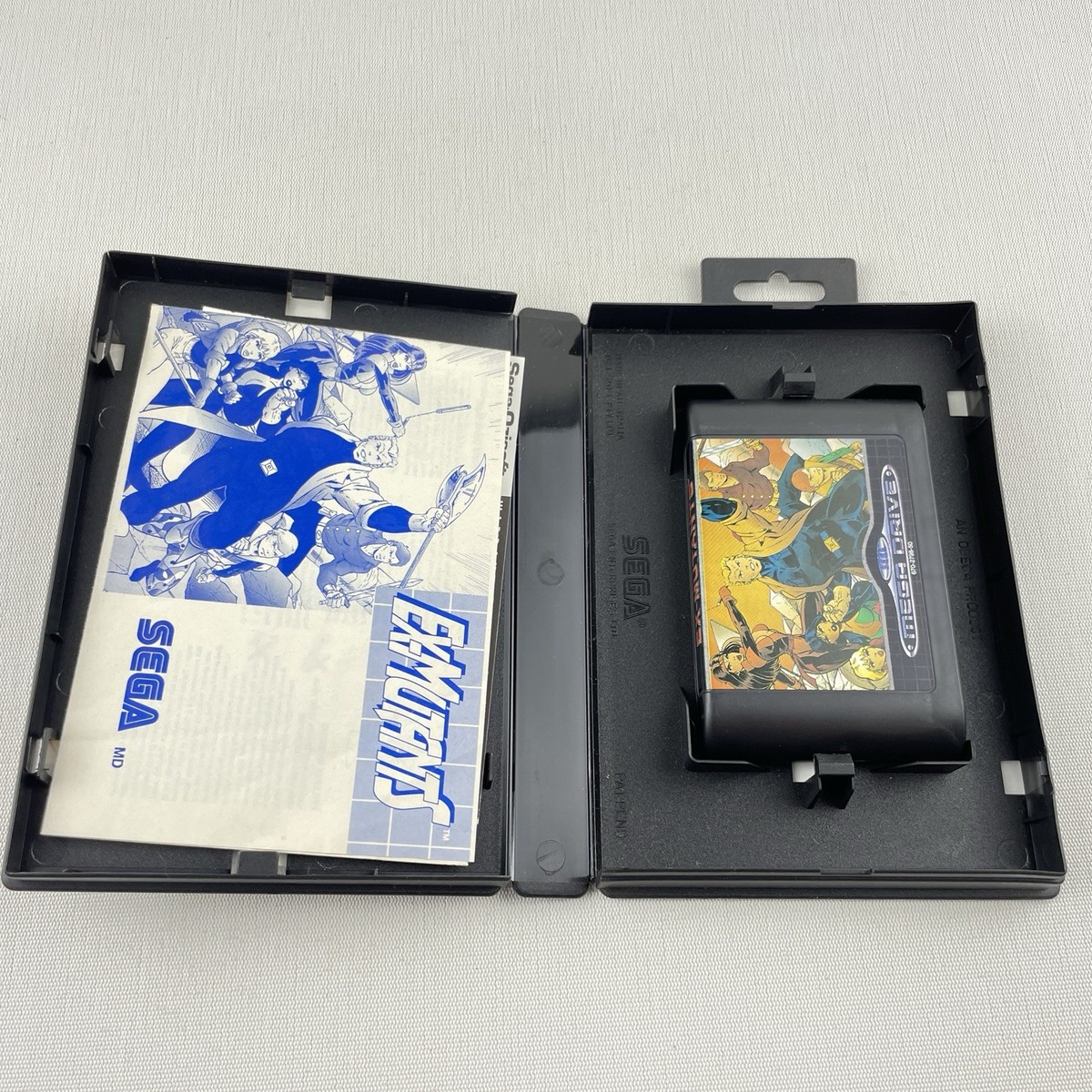 Ex-Mutants Sega Mega Drive Game PAL Complete 1992 Made in Japan