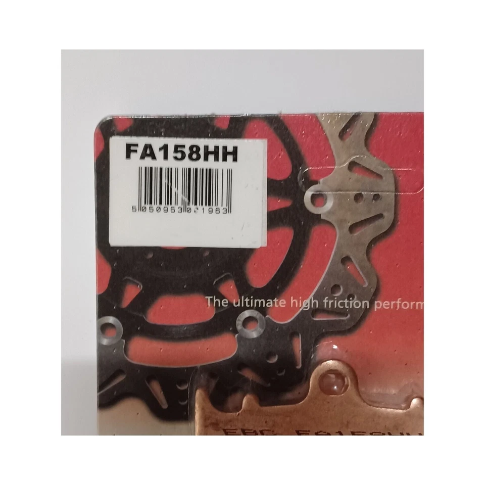 EBC Sintered FRONT Disc Brake Pads (2 Sets) Fits KAWASAKI ZZR1200 (2002 to 2004) - Image 4 of 4