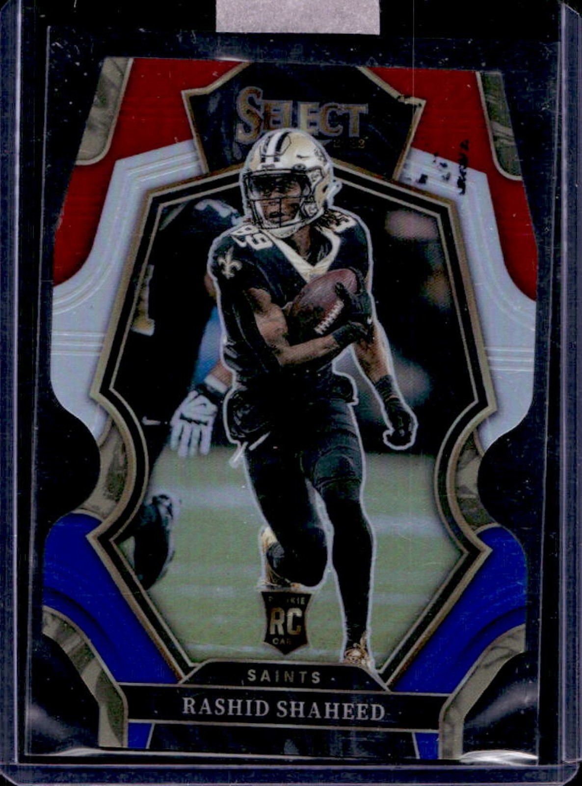 2022 Select Rashid Shaheed RC Red and Blue Prizm Die Cut Premier Level #172