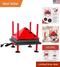 Chick Brooder 10x10 Heating Plate with Adjustable Cone for Up to 15 Birds | 15W
