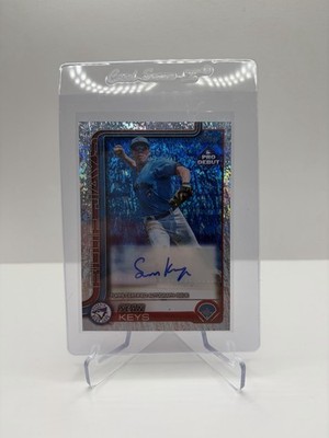 2025 Topps Pro Debut - Sean Keys #PD-10 Sparkle Foil Autographs /175 (AU, RC)