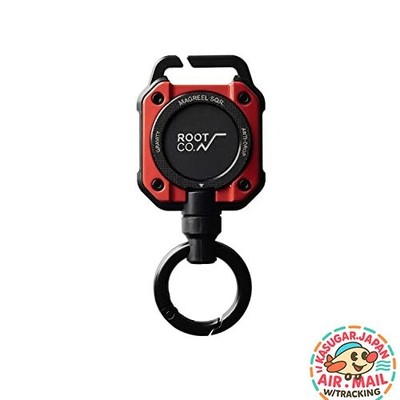 ROOT CO GRAVITY MAG REEL SQR Red fm Japan w/Tracking