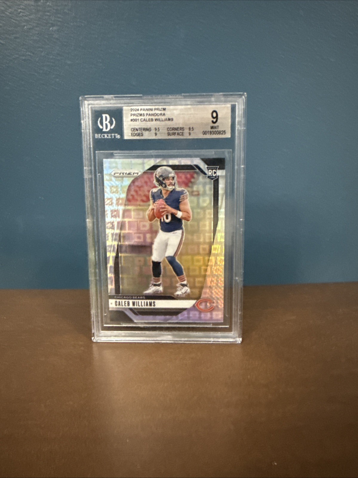 CALEB WILLIAMS BGS 9 2024 PANINI PRIZM #301 ROOKIE PANDORA RC 267/400 🥶🔥🥶🔥