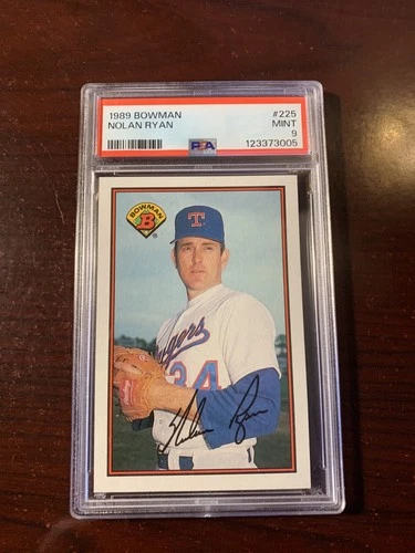 1989 Bowman Nolan Ryan (HOF) #225 PSA 9