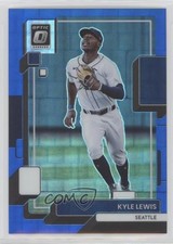 2022 Panini Donruss Optic Blue Pandora Prizm 96/99 Kyle Lewis #112 0x4v