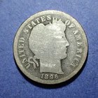 1896-S Barber Dime  Good