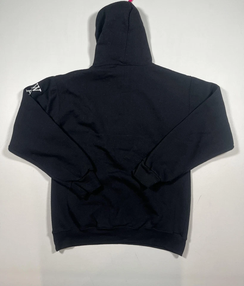 Washington DC Sudadera con Capucha Mujer Mediana Negra Rosa Pullover Sudadera Polar Foto 2 de 4