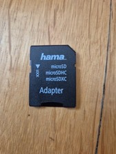 Micro SD auf SD Speicherkartenadapter von HAMA Passend Für Micro SD SDHX SDXC