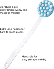 Lotion Applicator for Back, Back Lotion Applicator for Women Elderly, Long Ha...