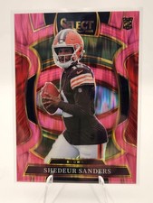 2025 Panini Select - Concourse Shedeur Sanders #54 Pink Shock Prizm (RC)