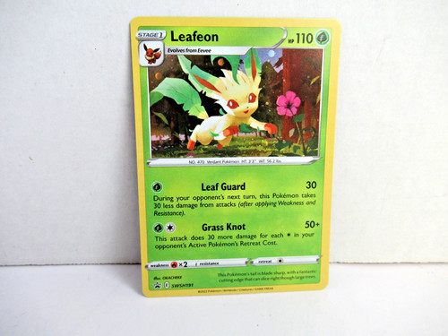 Leafeon SWSH191 Promo SWSH Black Star Pokemon Holo