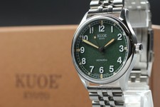 [NEAR MINT] KUOE OLD SMITH 90-002L 38mm Stahlarmband Automatik Herrenuhr JPN