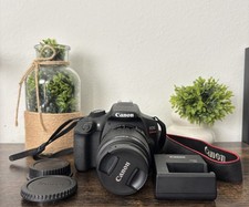 Canon EOS Rebel T6 DSLR Camera W/ 18-55mm Lens - Black...