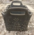 Temp-tations Seasonal 12-oz Ruffled Mini Loaf Pan Frosty Forest Grey Gift Box — photo 5