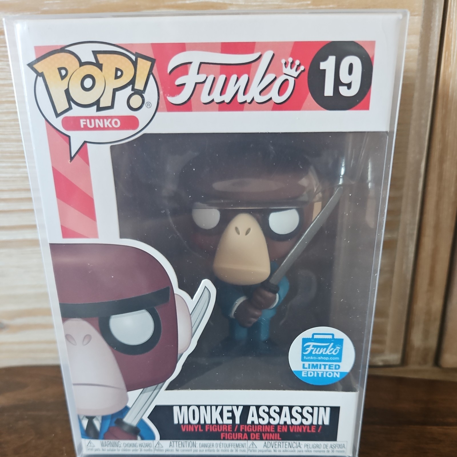 En Oferta Nuevo #19 Spastik Fantastik Plastik Mono Asesino Raro Exclusivo Funko Protector