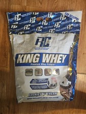 King Whey Ronnie Coleman Signature  25g Protein Cookies And Cream 10 LB 5/2026 7.50 per gallon