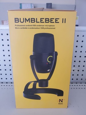 Neat Bumblebee II Condenser Cardioid Microphone - Black