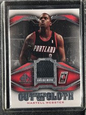 Webster, Martell - 2007-08 SP Game Used - Swatch