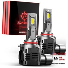 HB4 LED Fog Light Bulbs - 65000LM - 6000K Cool White - 2-Pack 9006