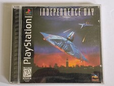 Independence Day PlayStation PS1 Video Game Flight Combat ESRB KA