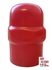 Red Rubber Trailer Hitch Ball Cover, Fit 1-7/8 or 2 Inch Trailer Balls red