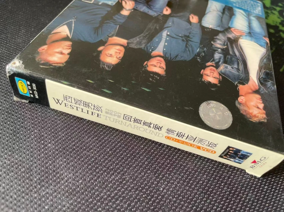 Westlife TURNAROUND Китай Первое Азиатское Издание Бумажная Обложка CD VCD Очень Редкая - Изображение 3 из 4
