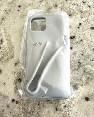 Rhode Skin by Hailey Rhode Bieber Peptide Lip Phone Case for iPhone 13 Gray  New | eBay
