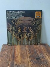Bach Organ Works Karl Ritcher, Victoria Hall Geneva 12” Vinyl LP Record