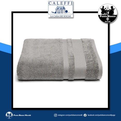 Set asciugamani in spugna per bagno 100% cotone Soft Caleffi - Picture 26 of 33